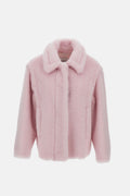 Pink Wool Coat 1