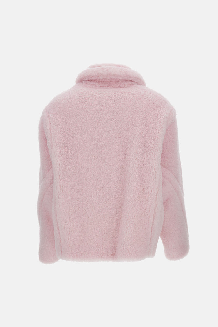 Pink Wool Coat 2