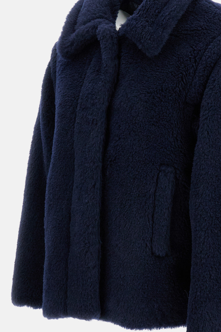 Navy Blue Wool Jacket 3