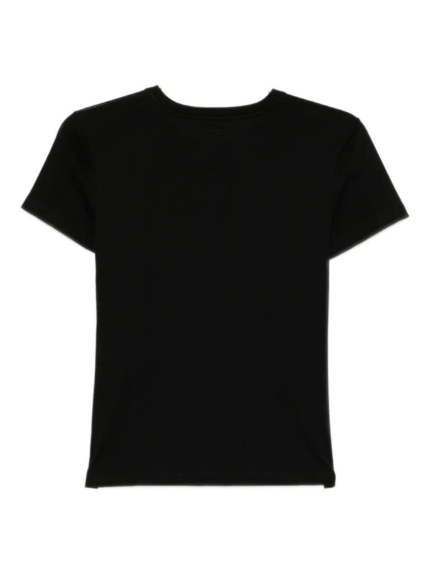 Black Cotton T-shirt 2