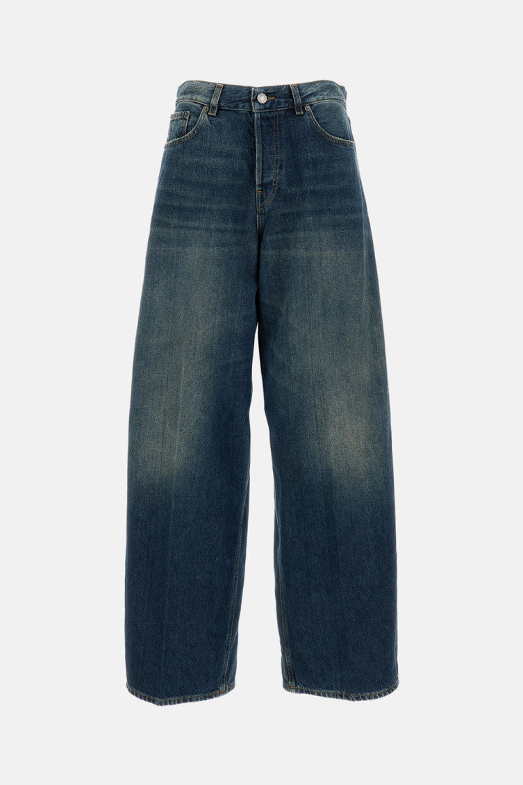 Blue Cotton Jeans 1