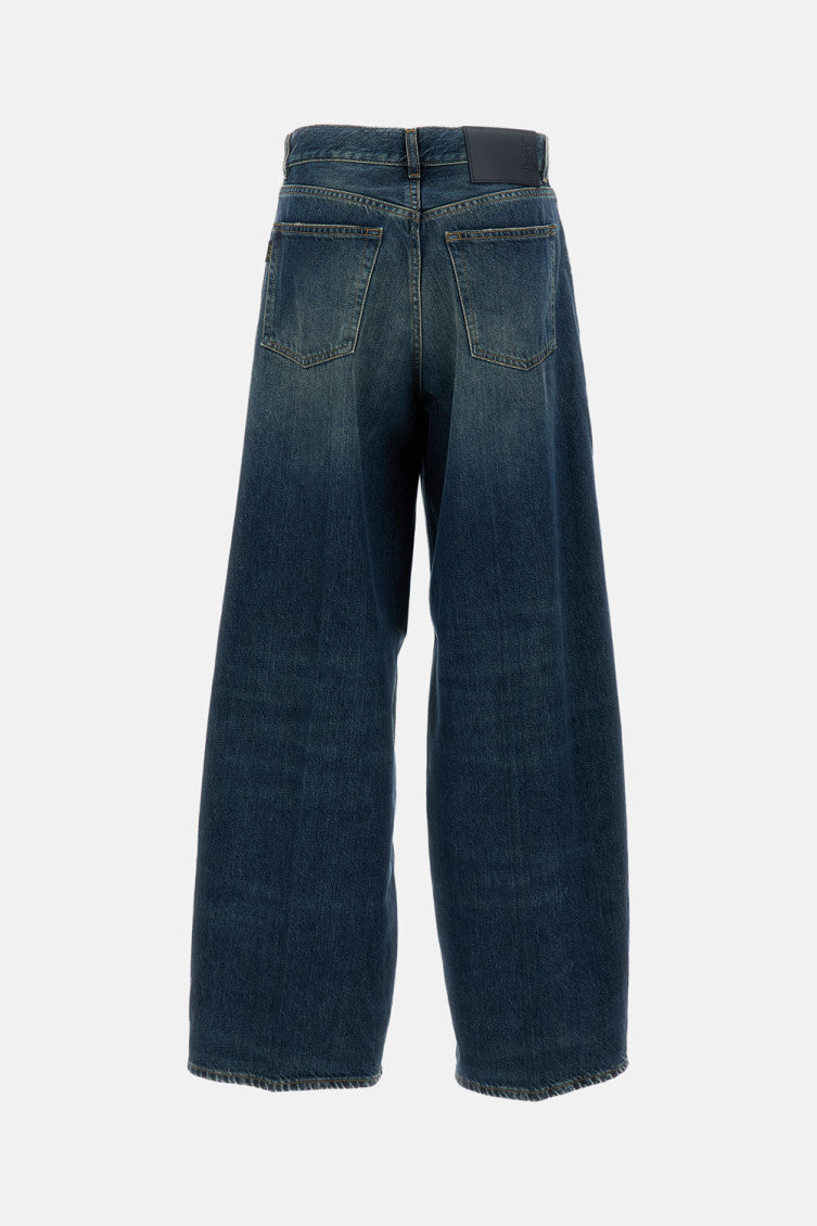 Blue Cotton Jeans 2