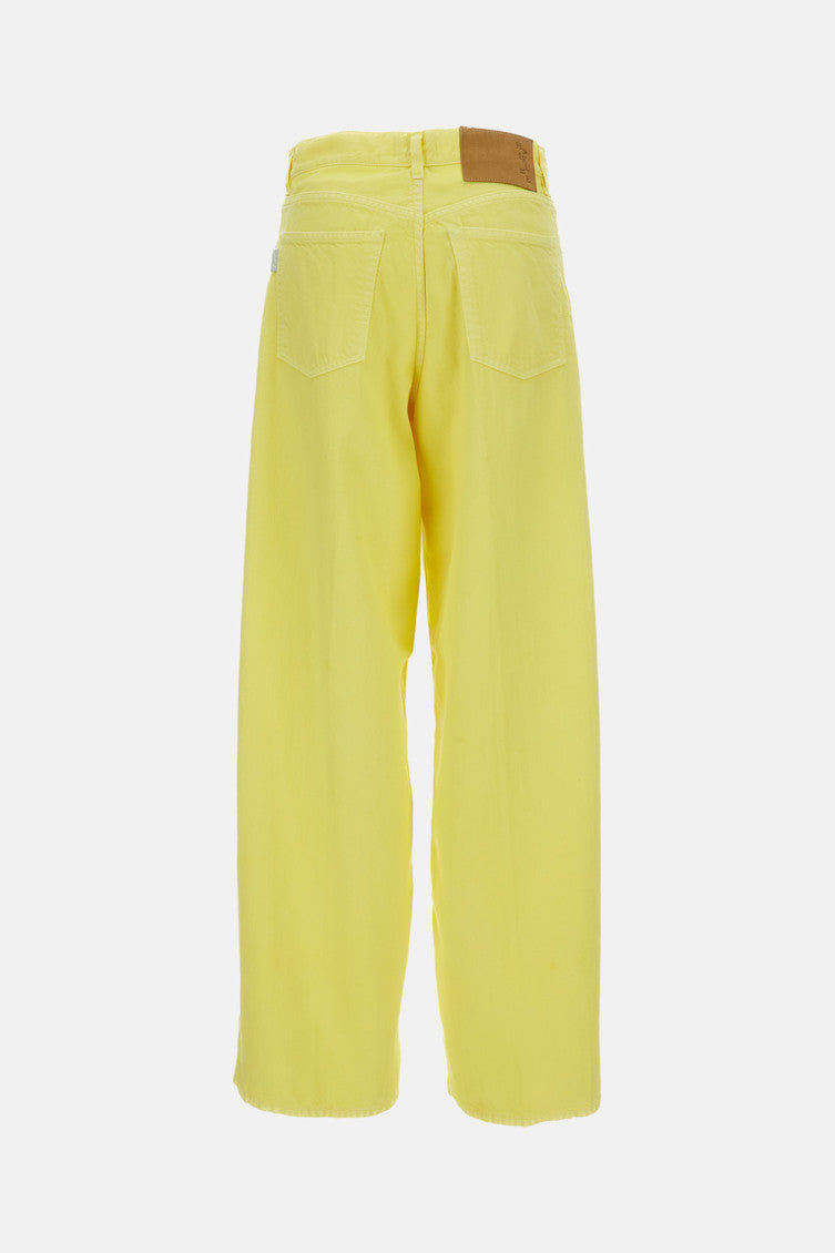 Yellow Loose-fit Jeans 2