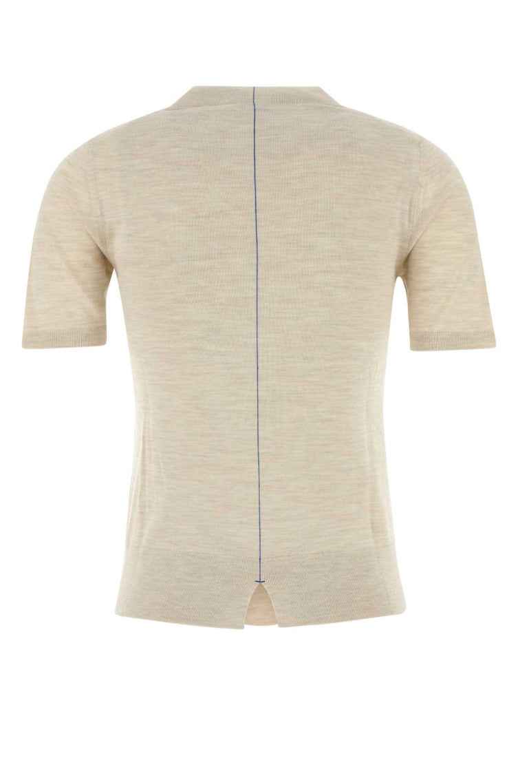 Light Beige Wool T-shirt 2