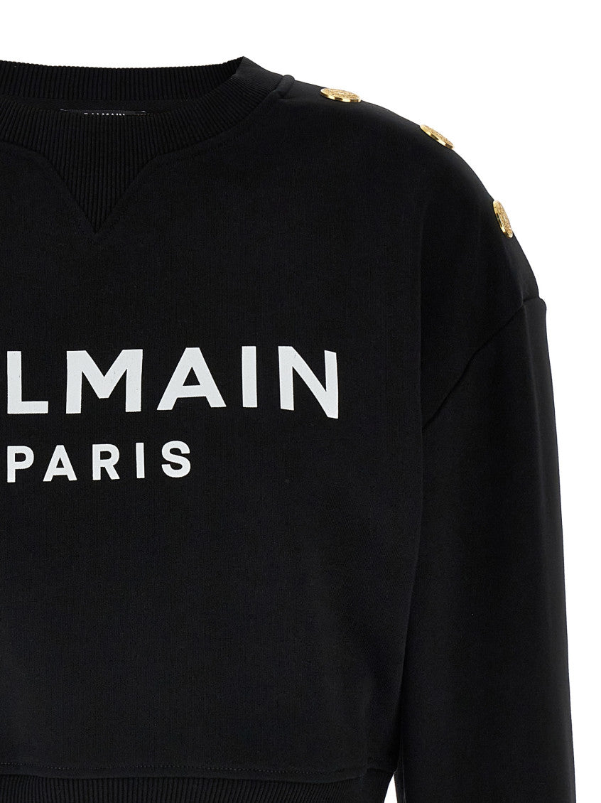 Black Logo Sweatshirt 3