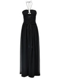 Black Silk dress 1