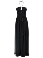 Black Silk dress 1