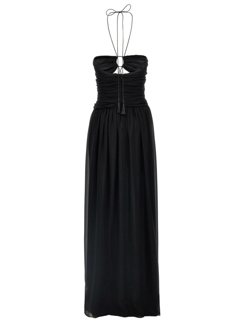 Black Silk dress 2