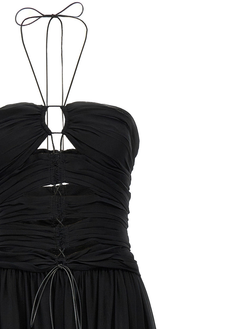 Black Silk dress 3