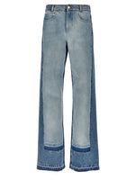 Light Blue Layered jeans 1