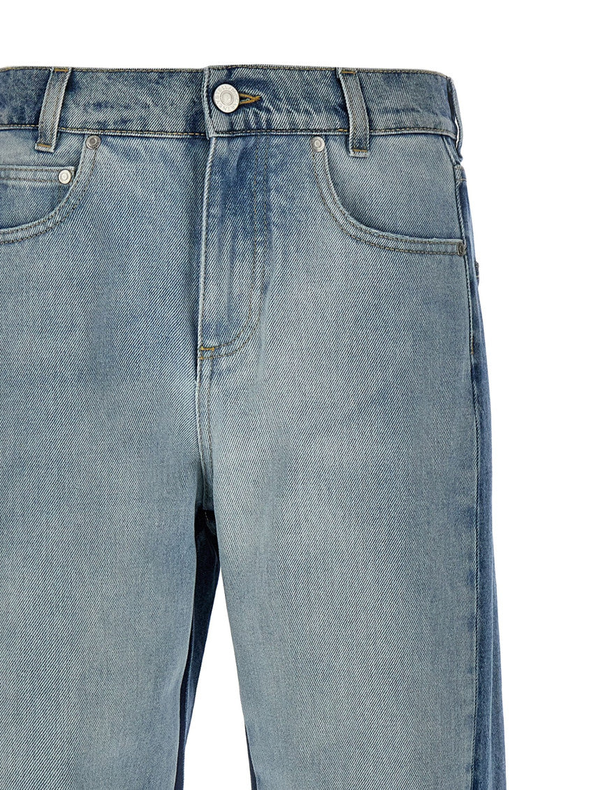 Light Blue Layered jeans 3