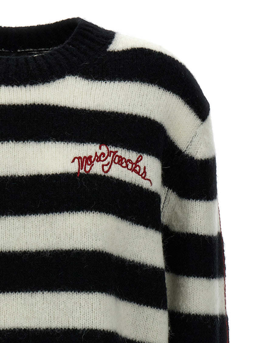 BlackWhite Striped sweater 3