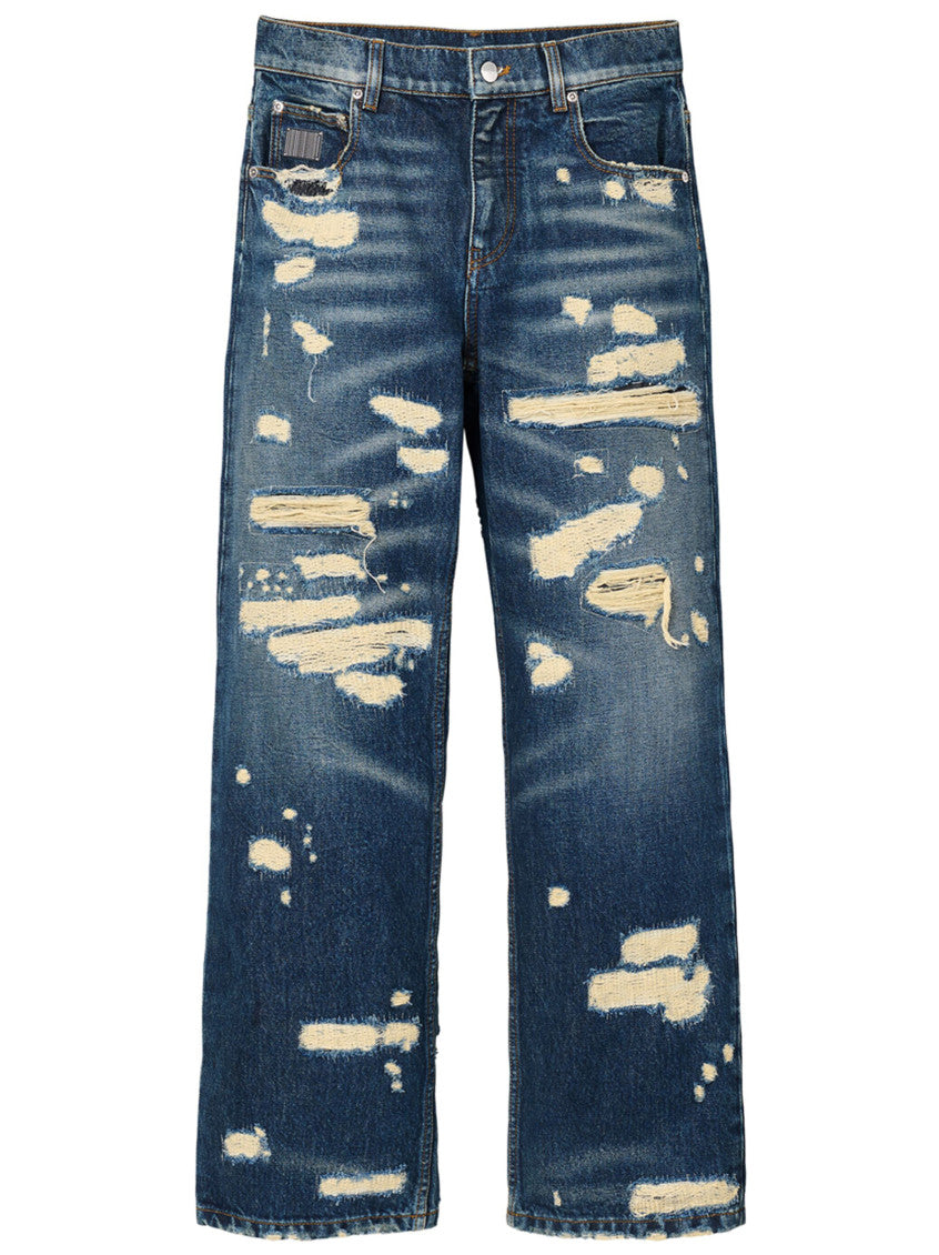 Blue The Rip And Repair Straight Jean jeans 1