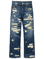 Blue The Rip And Repair Straight Jean jeans 1