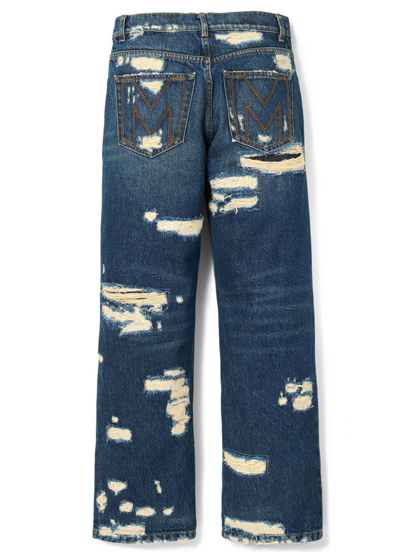 Blue The Rip And Repair Straight Jean jeans 2