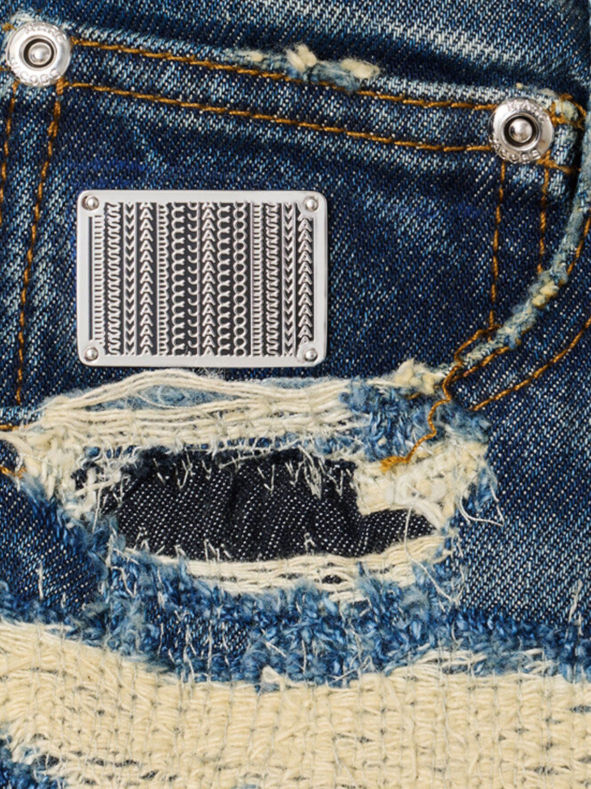 Blue The Rip And Repair Straight Jean jeans 3