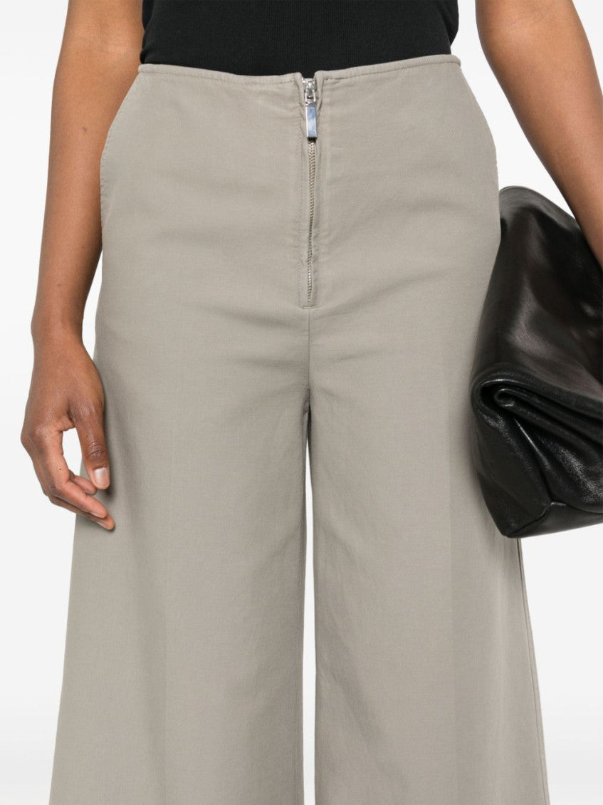 Grey Wide Pants 4