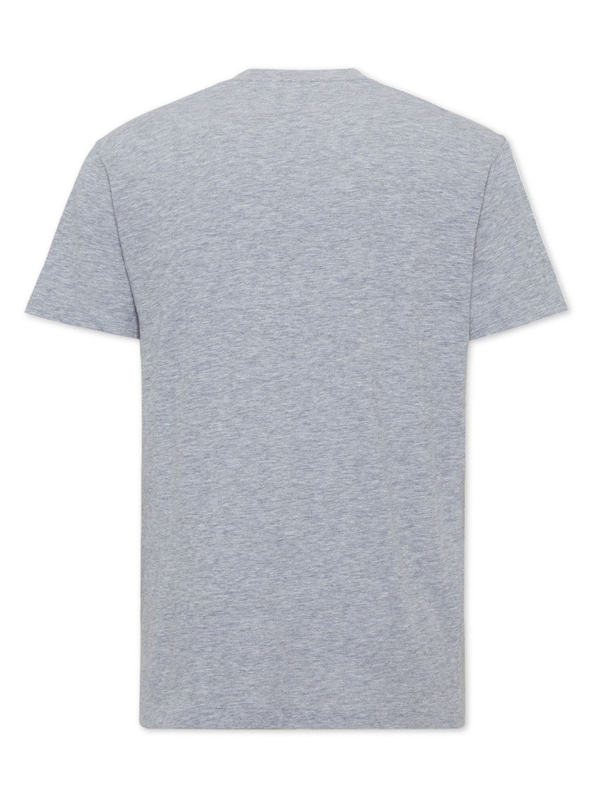 Grey D2 logo-print T-shirt 2