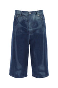 Blue Denim Bermuda Shorts 1