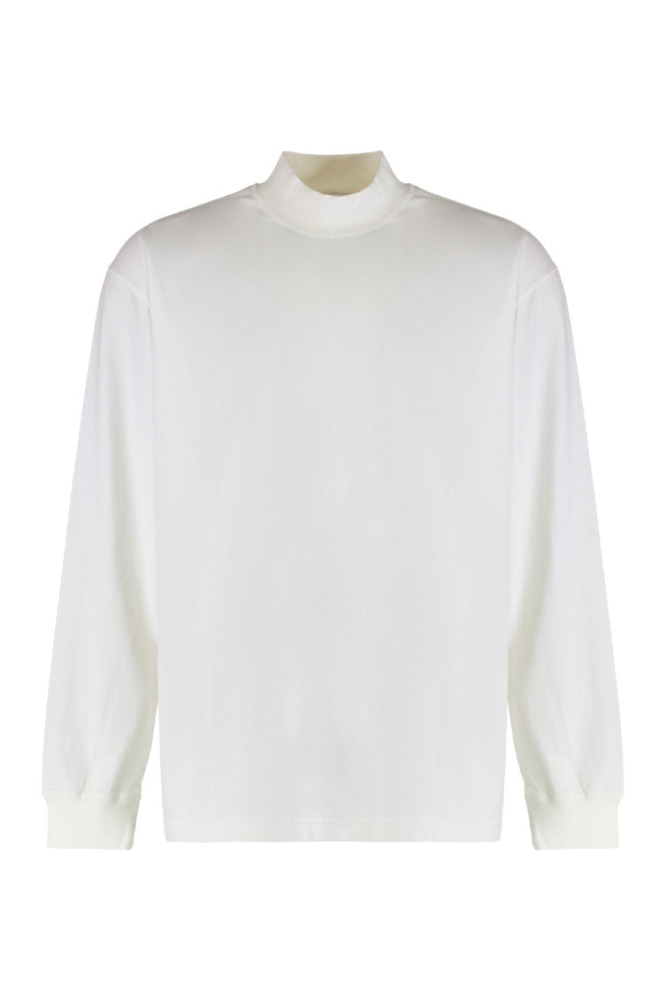 White Oversize Long Sleeves T-Shirt 1