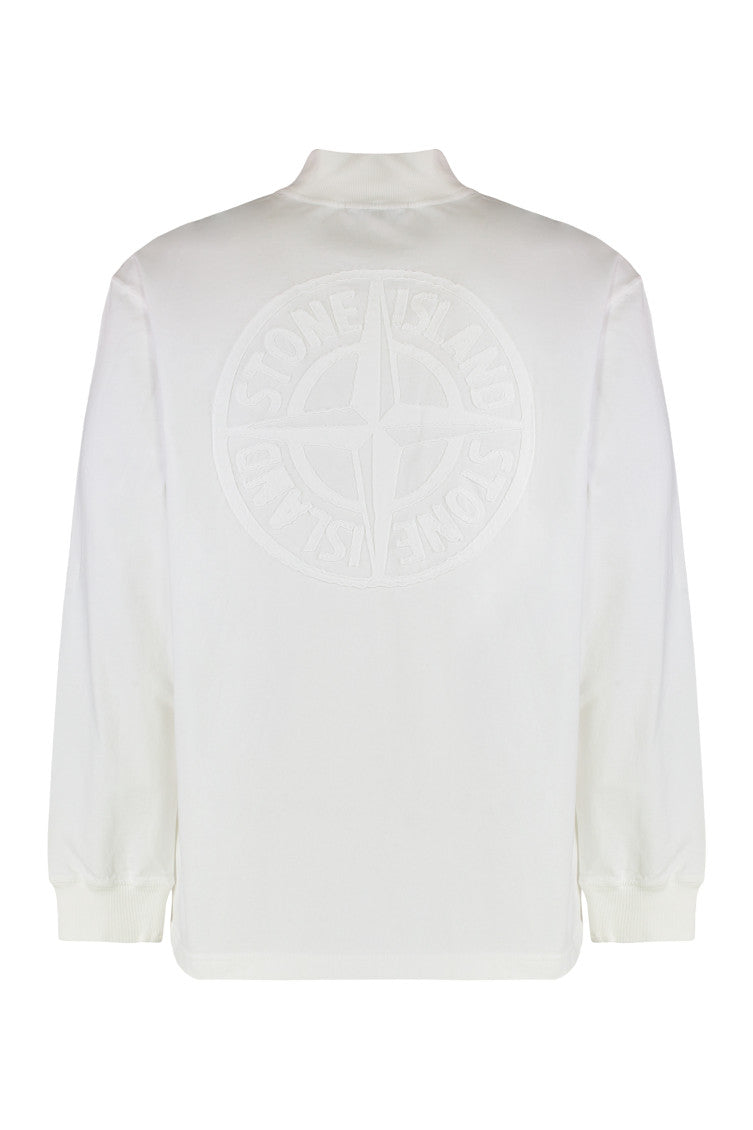 White Oversize Long Sleeves T-Shirt 2