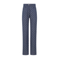 Blue Monogram Denim Jeans 1