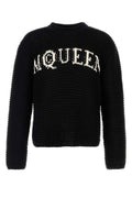 Black crochet sweater  1