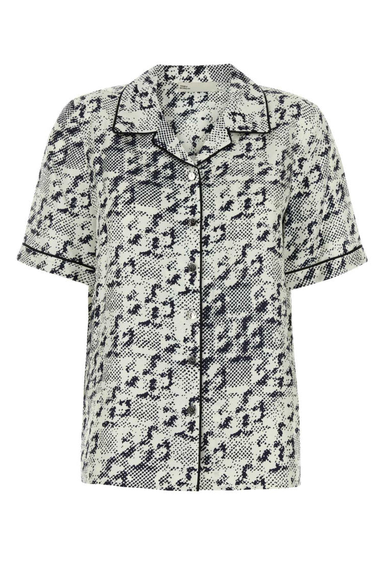 BlackWhite Monogram Shirt 1