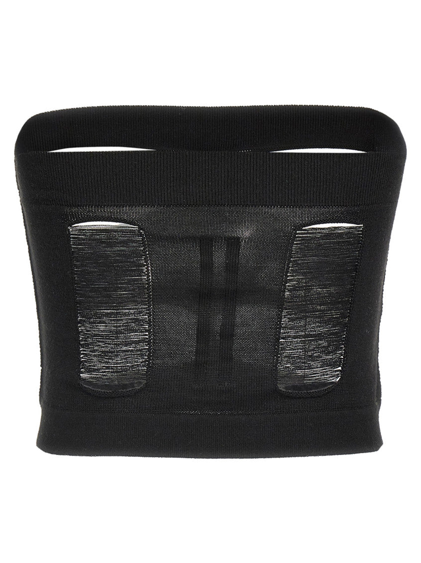Black 'Tanja Bandeau' top 2