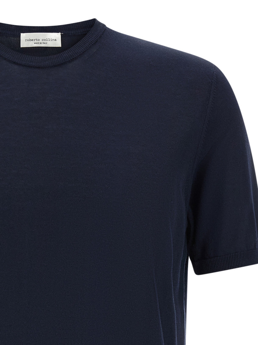 Blue Cotton Sweater 3