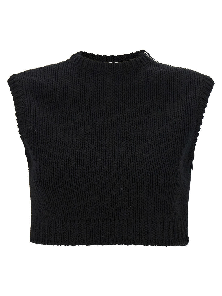 Black 'MxsVolto' sweater 1