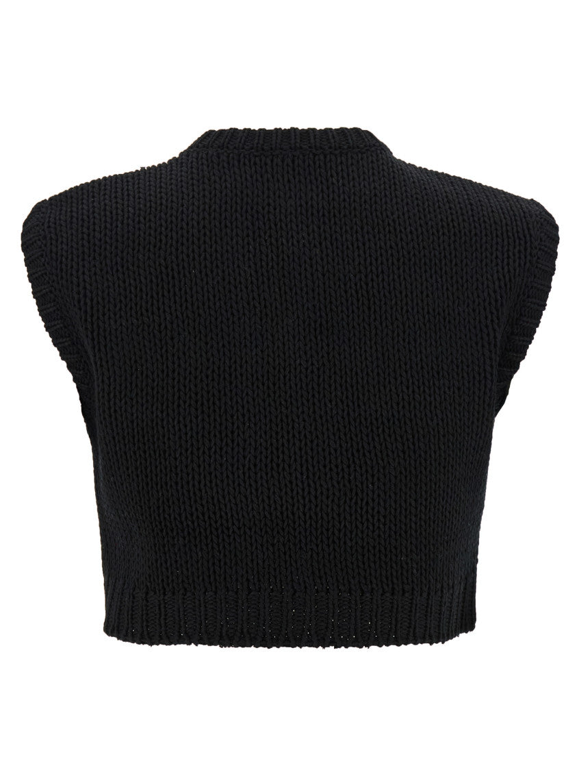 Black 'MxsVolto' sweater 2