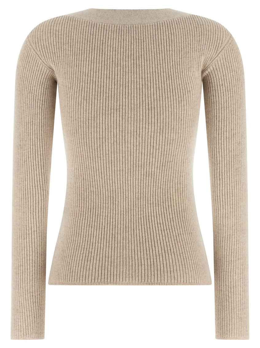 Beige 'Mxmgioiosa' Sweater 2