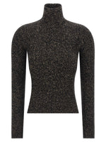 Black 'Azulene1234' Turtleneck Sweater 1