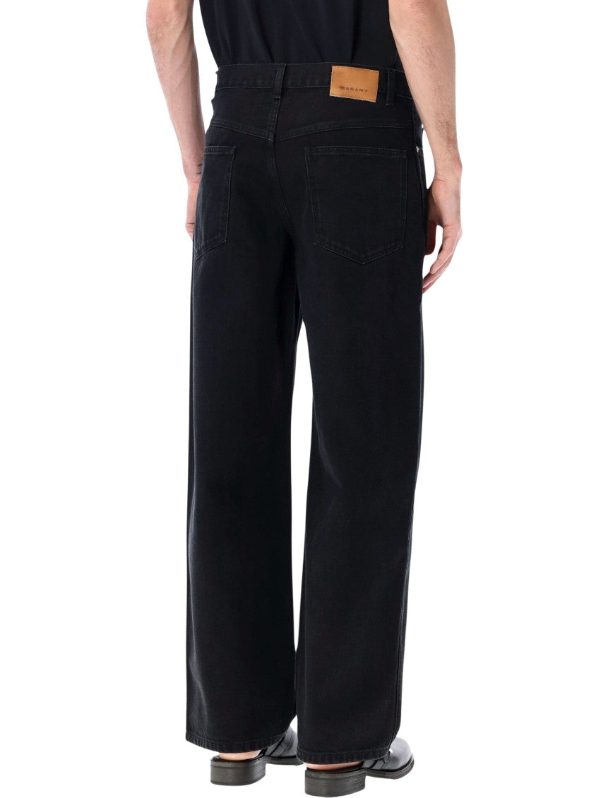 Black Wide-Leg Jeans 2