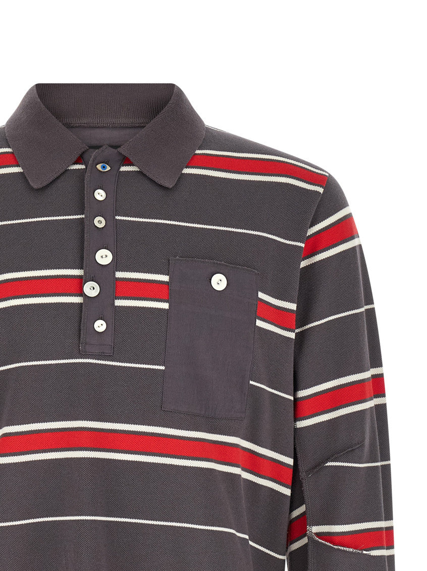 Multi Color Striped Polo 3