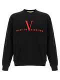 Black 'Made In Valentino' Sweatshirt 1