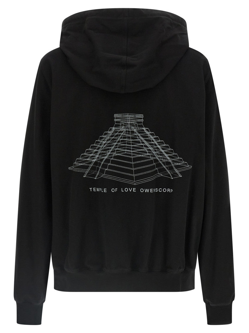 Black 'Temple Of Love OwenscorpTemp' Hoodie 2