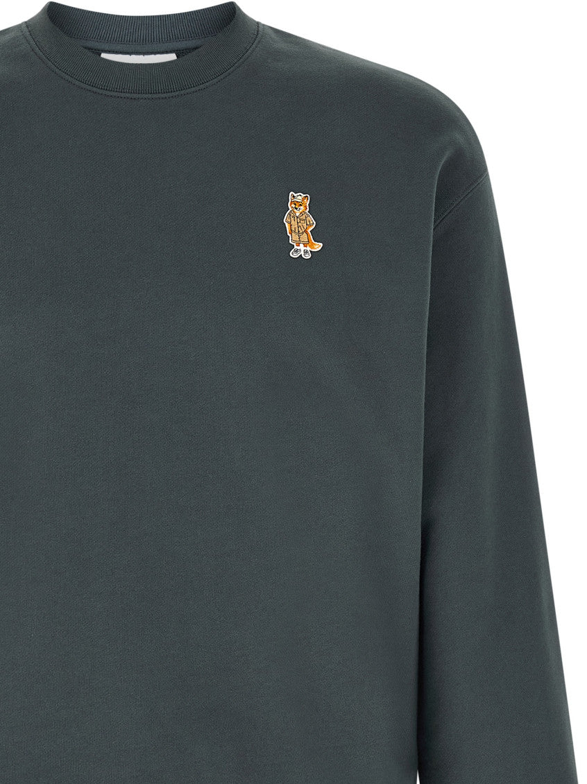 Blue 'Dressed Fox' Sweatshirt 3