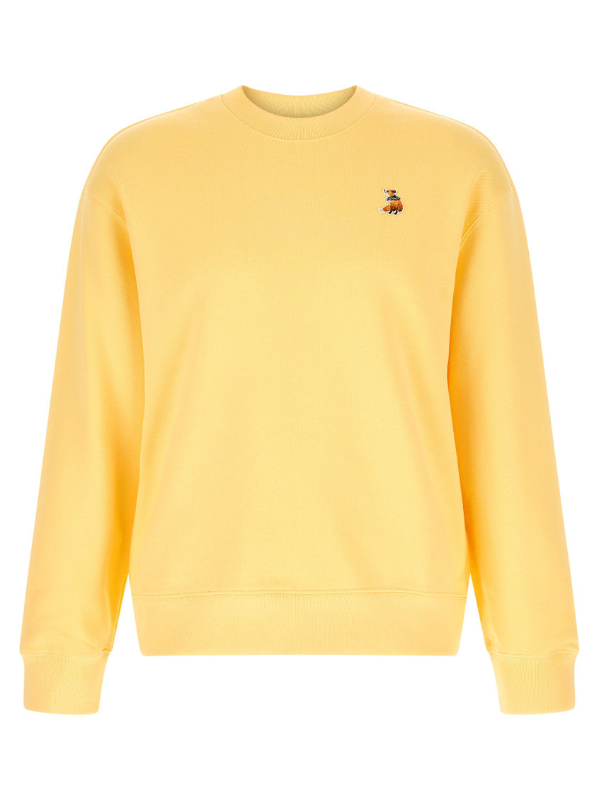 Yellow 'Dreaming Fox' Sweatshirt 1