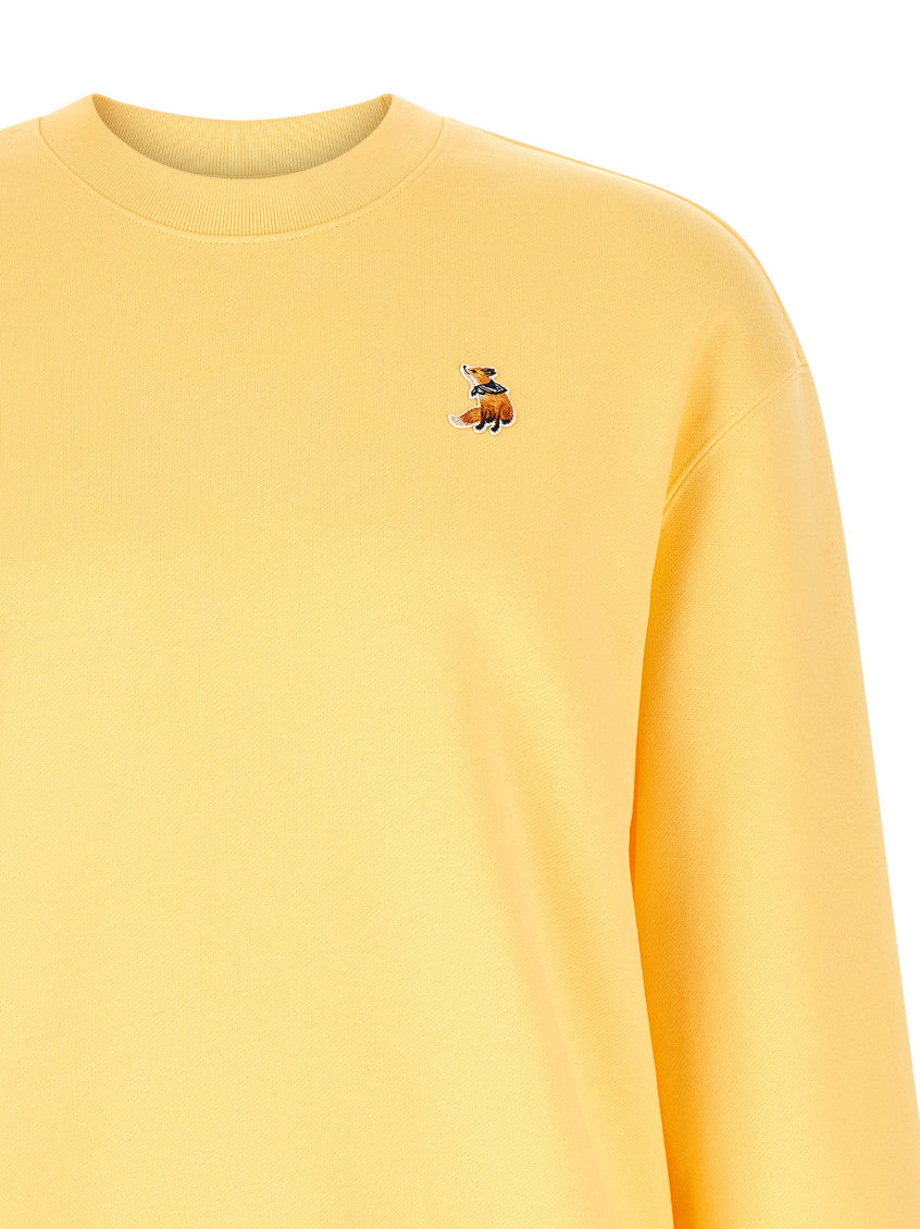 Yellow 'Dreaming Fox' Sweatshirt 3