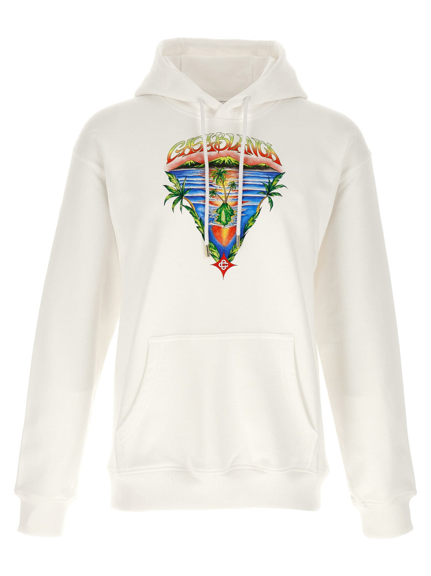 White 'Innocence Triangle' Hoodie 1