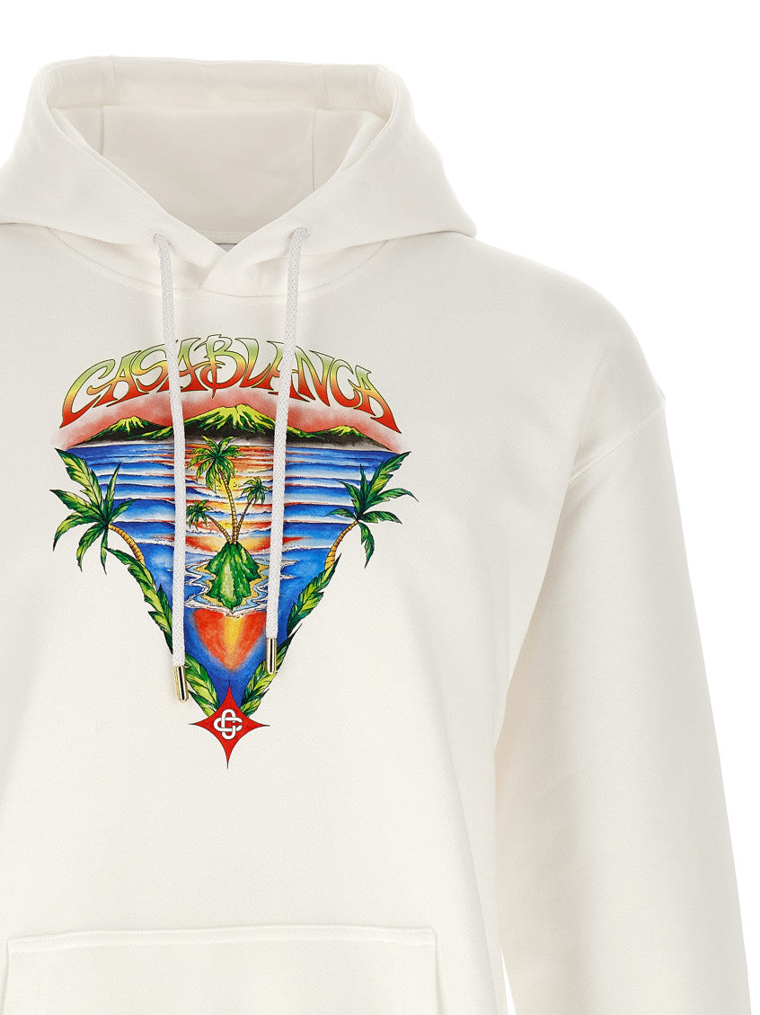 White 'Innocence Triangle' Hoodie 3