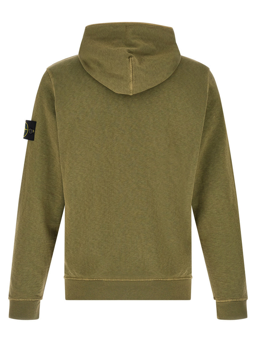 Green 'Logo Badge' Hoodie 2
