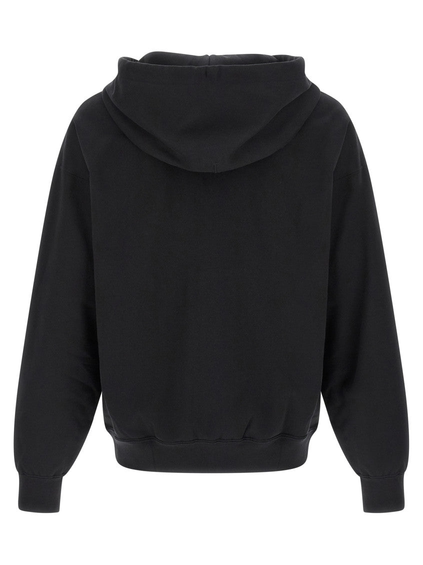 Black 'Y-3 Brushed Terry Zip' Hoodie 2