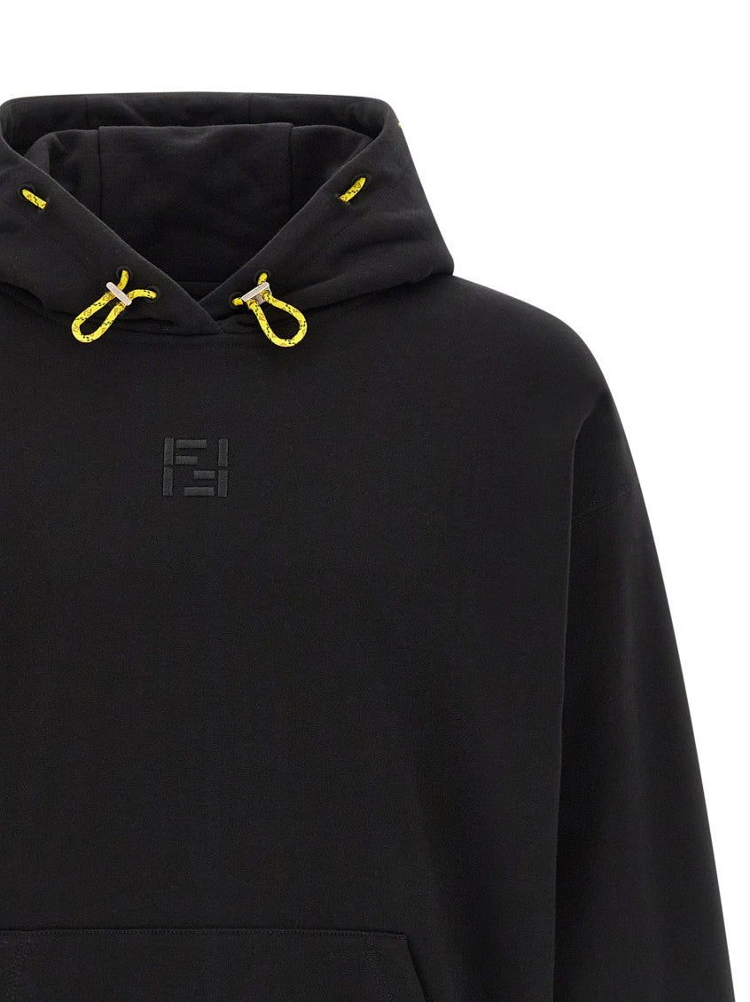 Black Cotton Hoodie 3