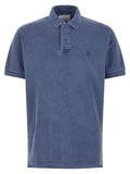 Blue Embroidered Logo Polo 1