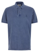 Blue Embroidered Logo Polo 1