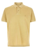 Yellow Embroidered Logo Polo 1