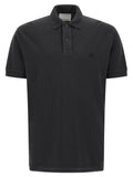 Black Embroidered Logo Polo 1